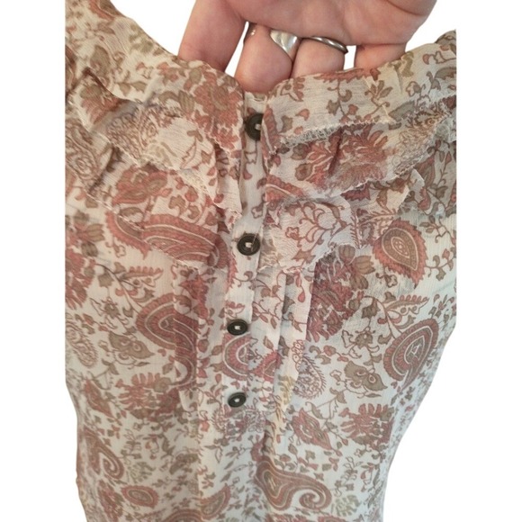 Dynamite Floral Spaghetti Strap Top Size Small - Picture 5 of 10